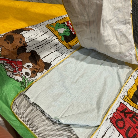 FisherPrice Toys Vintage Fisher Price Pop Up Playhouse Tent 987 52 Frame 4 House Peak Fort